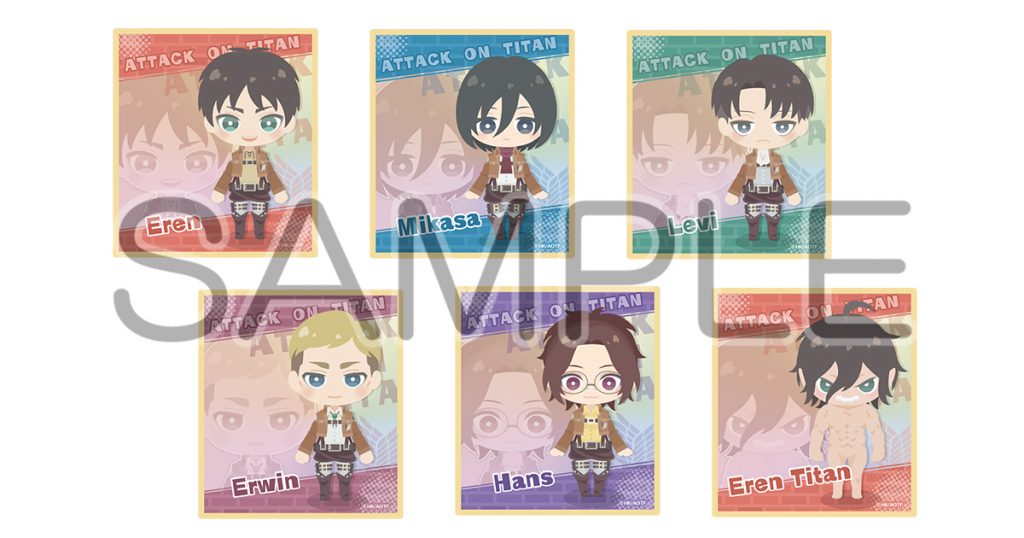 進撃の巨人 キャラクターグッズ セット まとめ売り　大量 コラボ商品 未開封多 大人気TVアニメ『進撃の巨人The Final Season』新規墨絵デザイン