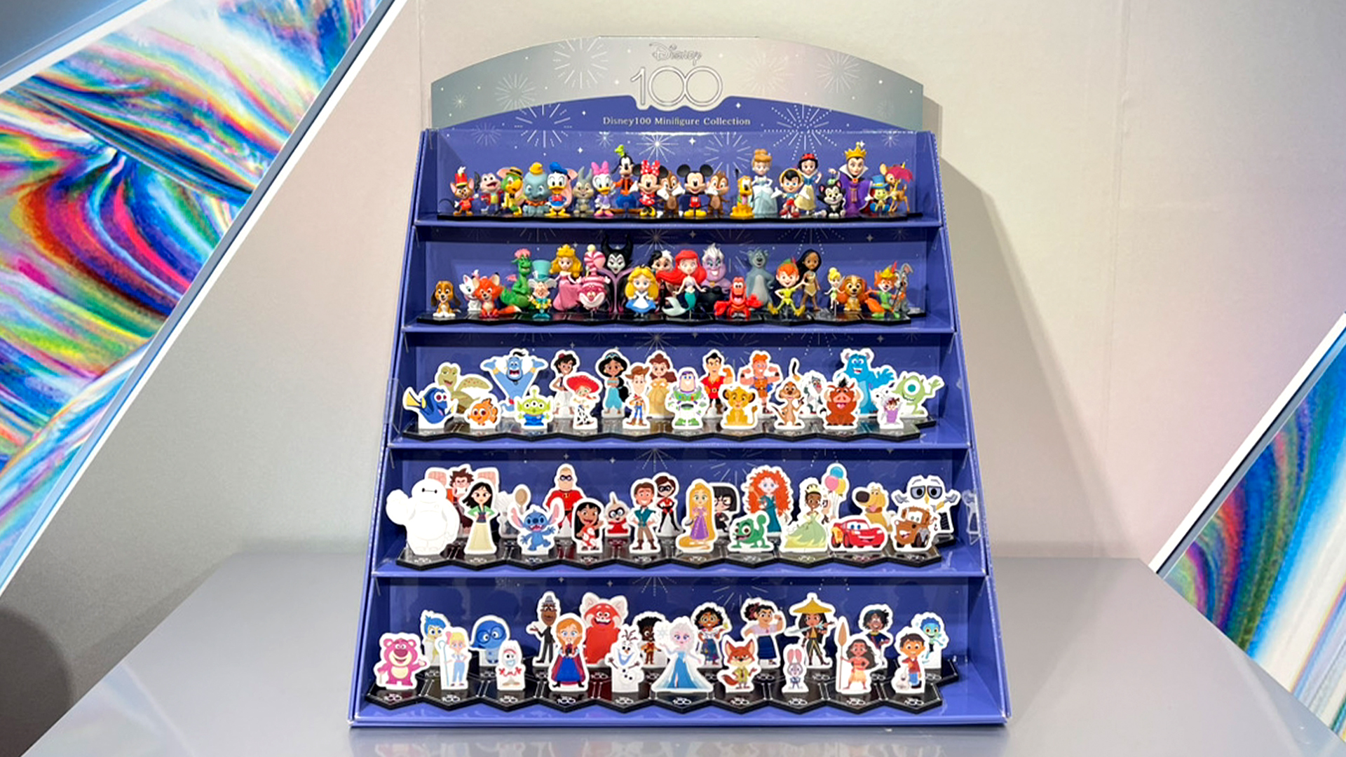 eStream、ディズニー創立100周年「Disney100」ミニフィギュア  