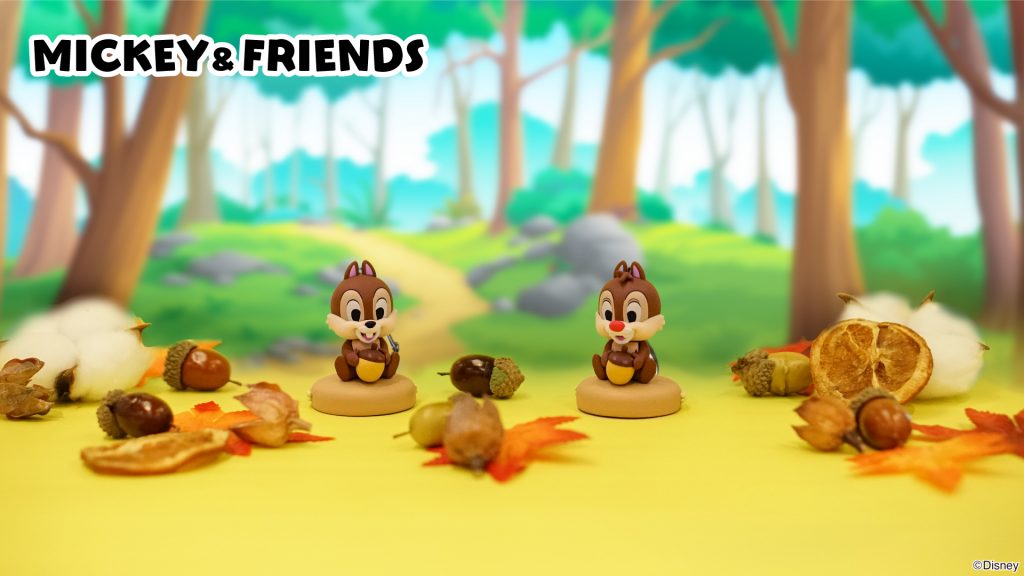 ディズニーの人気キャラクター5種「MICKEY＆FRIENDS」が、飾っても