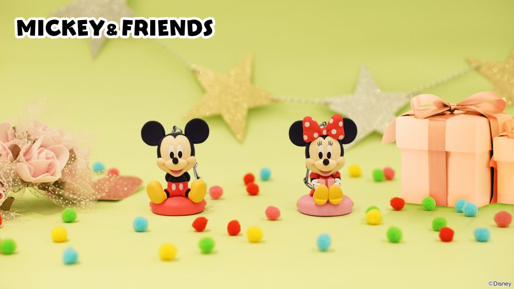 ディズニーの人気キャラクター5種「MICKEY＆FRIENDS」が、飾って