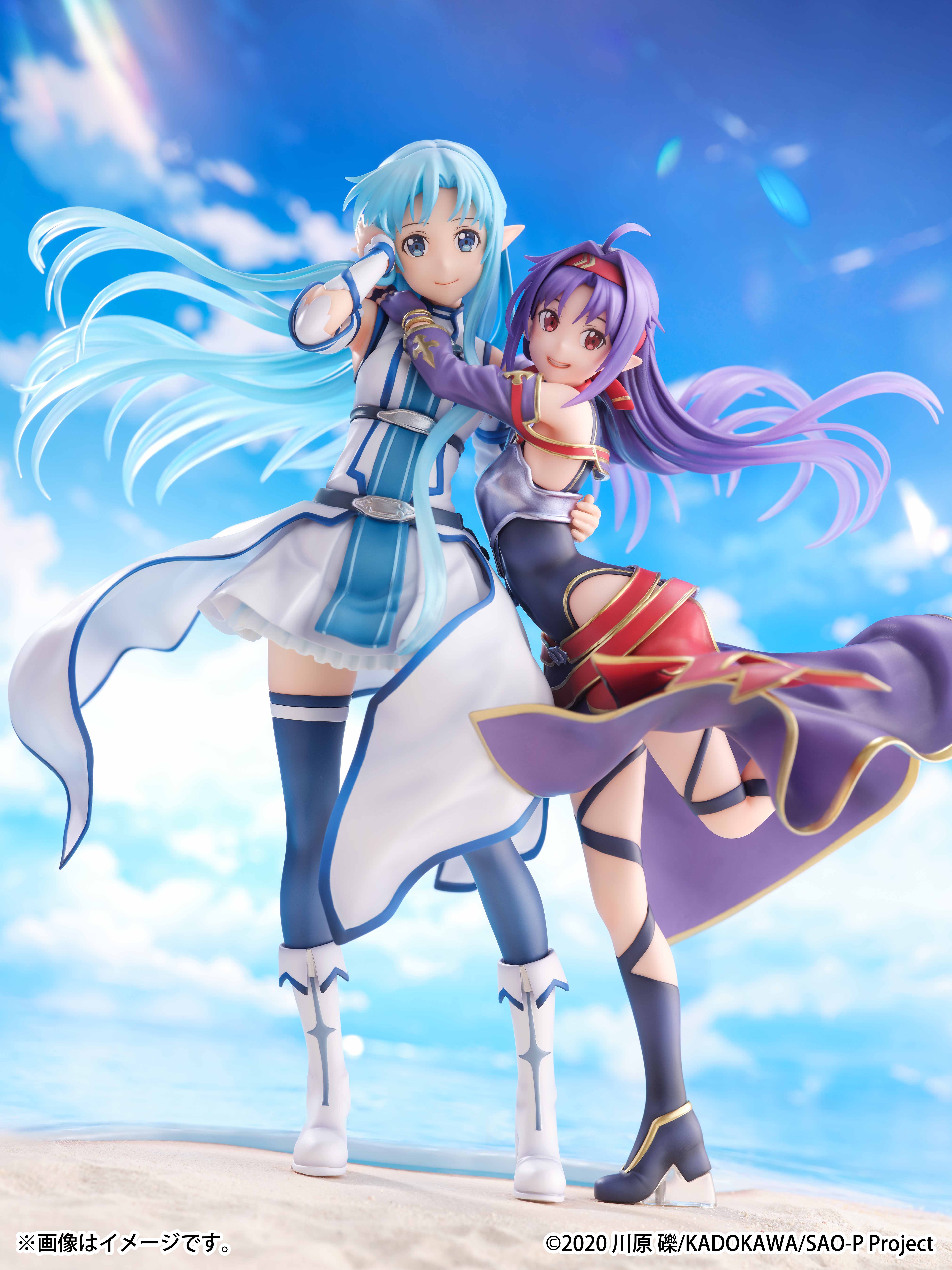 SHIBUYA SCRAMBLE FIGURE、TVアニメ『ソードアート・オンライン』より 